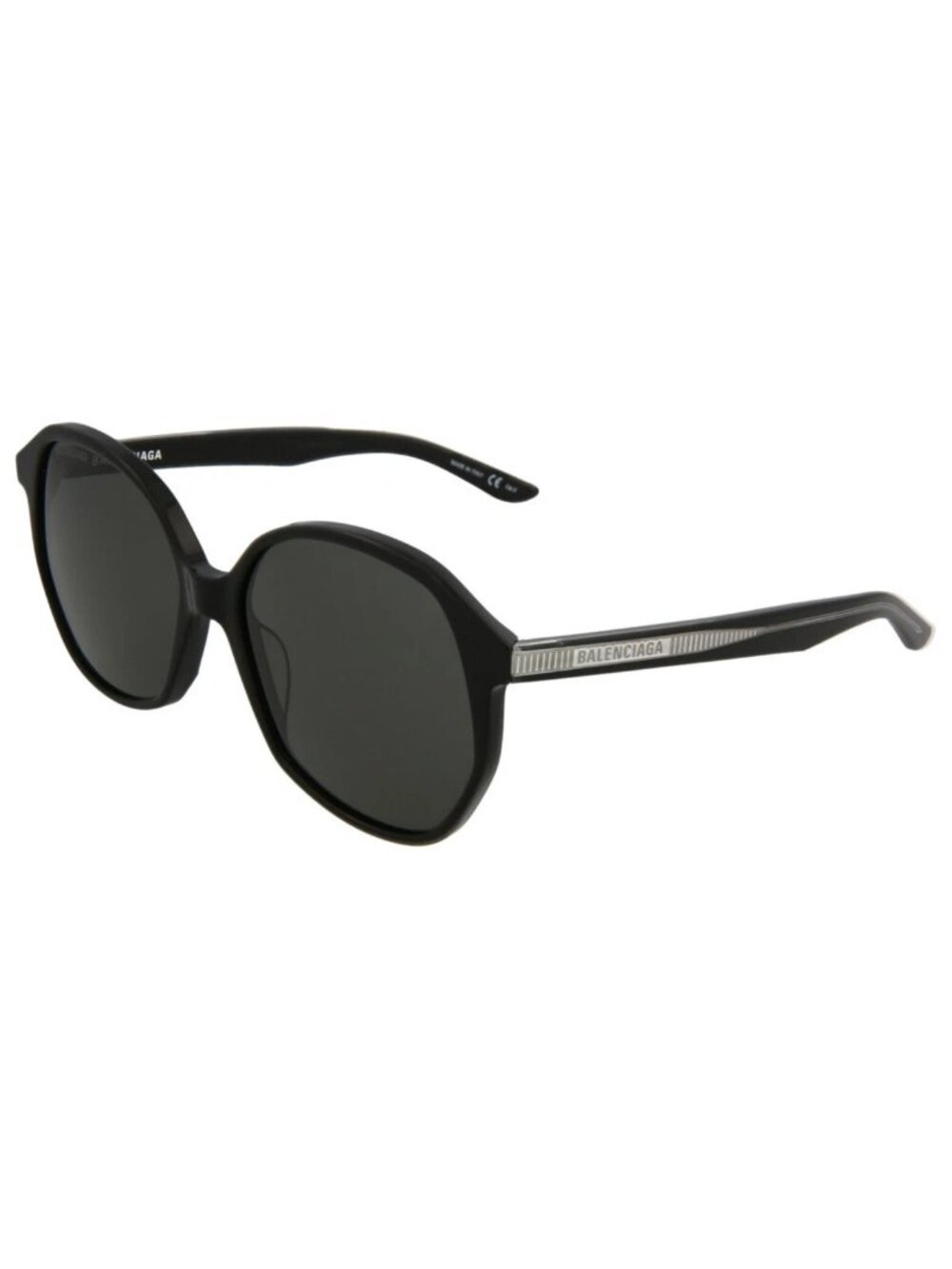 New Balenciaga Women's Sunglasses Cat Eye Nylon Frame Round Oval